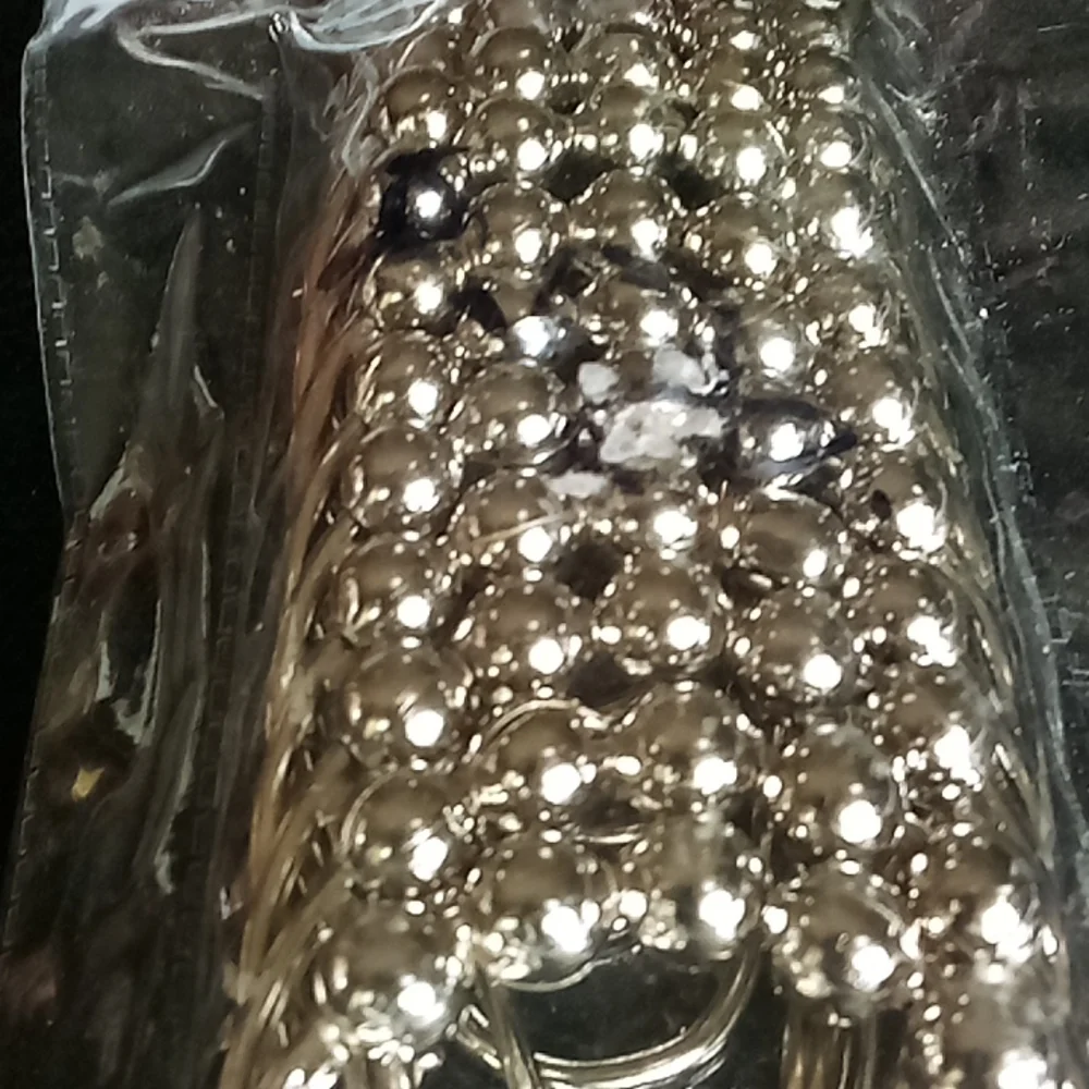 12 new premium roller shower curtain hooks